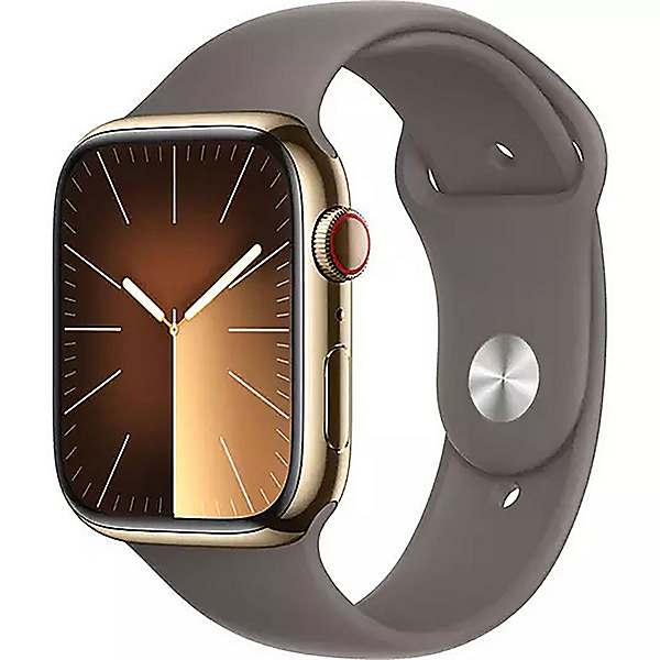 Apple Watch Series 9 GPS + Cellular 41mm Gold Stainless Steel Case